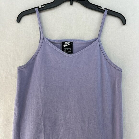 Nike Active Dress Sz M Purple Spaghetti Strap Stretch Pullover Stretch Vented - Picture 5 of 11